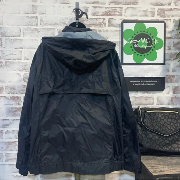 Columbia Women's Black rain shell Jacket 1X - Picture 6 of 11